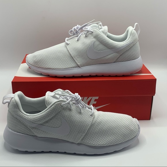NEW Nike Roshe Run 511881-112 Running Shoes White - Picture 6 of 7